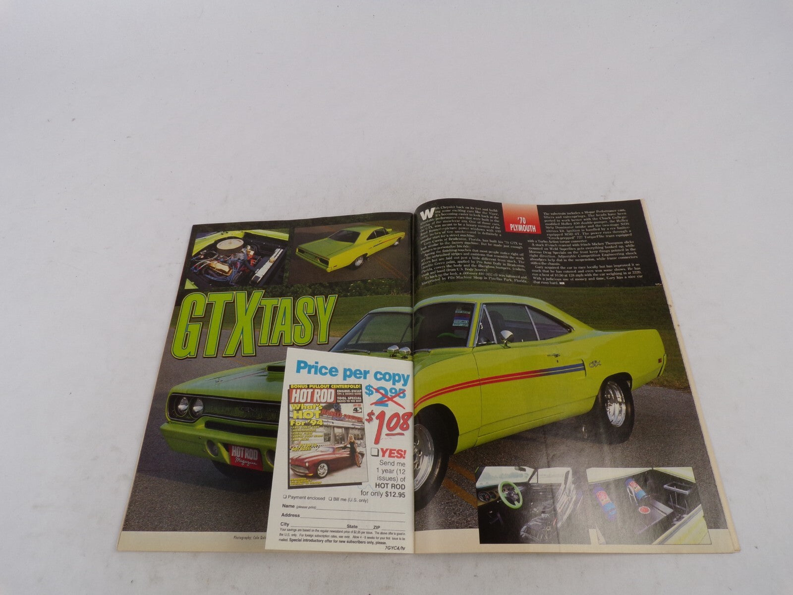 July 1994 Hot Rod Power Tuing Camshafts Cam Buyer's Guide Choosig The Right Cam