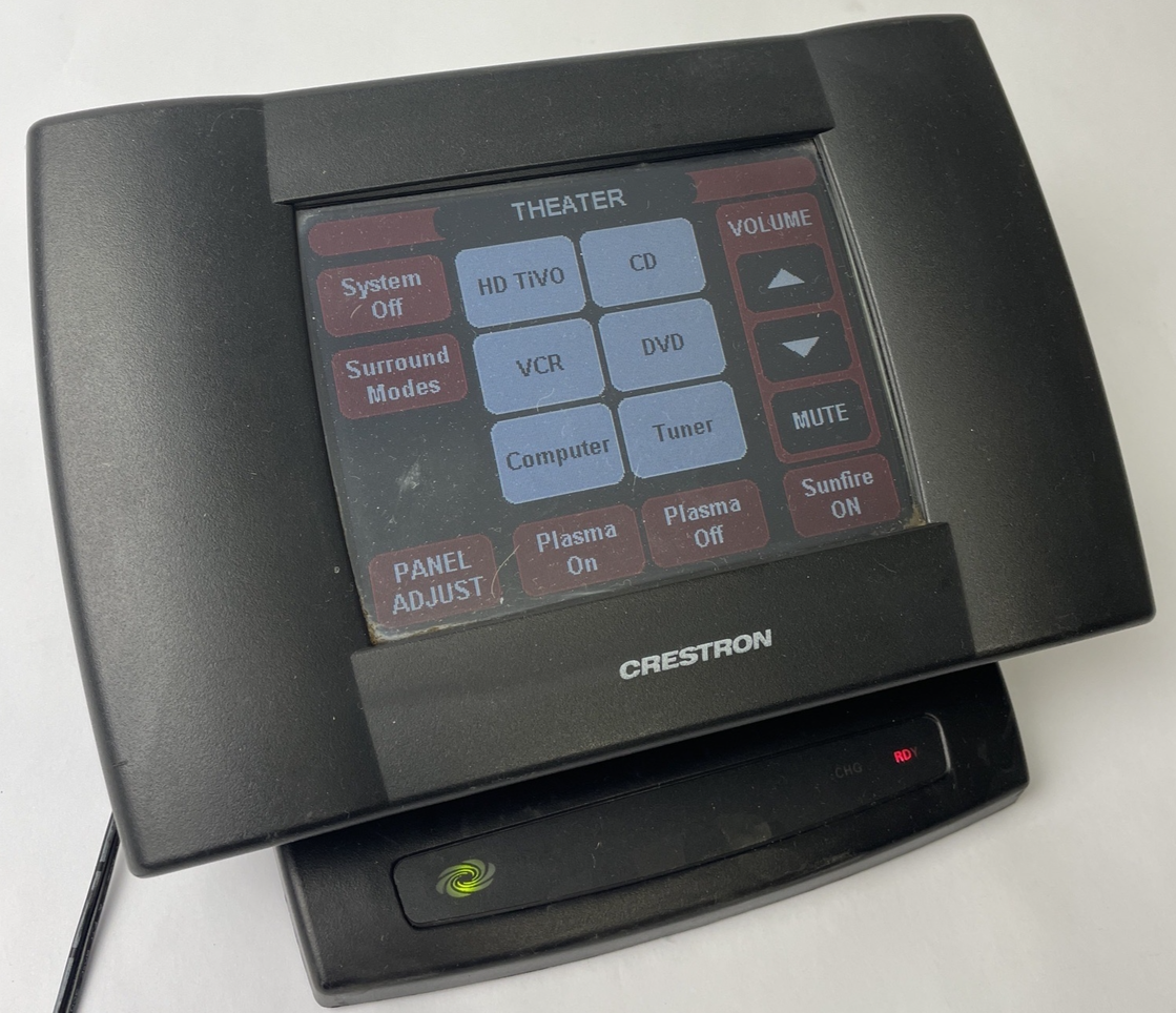 OEM Crestron ST-1700C Touch Screen Multimedia Control Panel With Charging Base