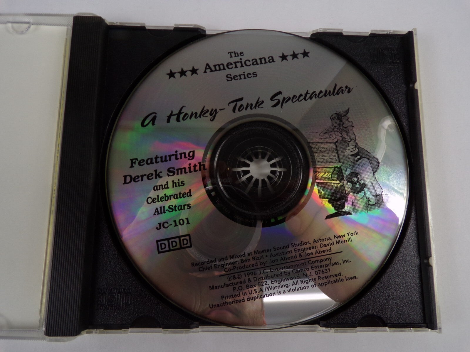 A Honky-Tonk Spectacular CD featuring I Love You Truly Glow Worm Margie Mammy