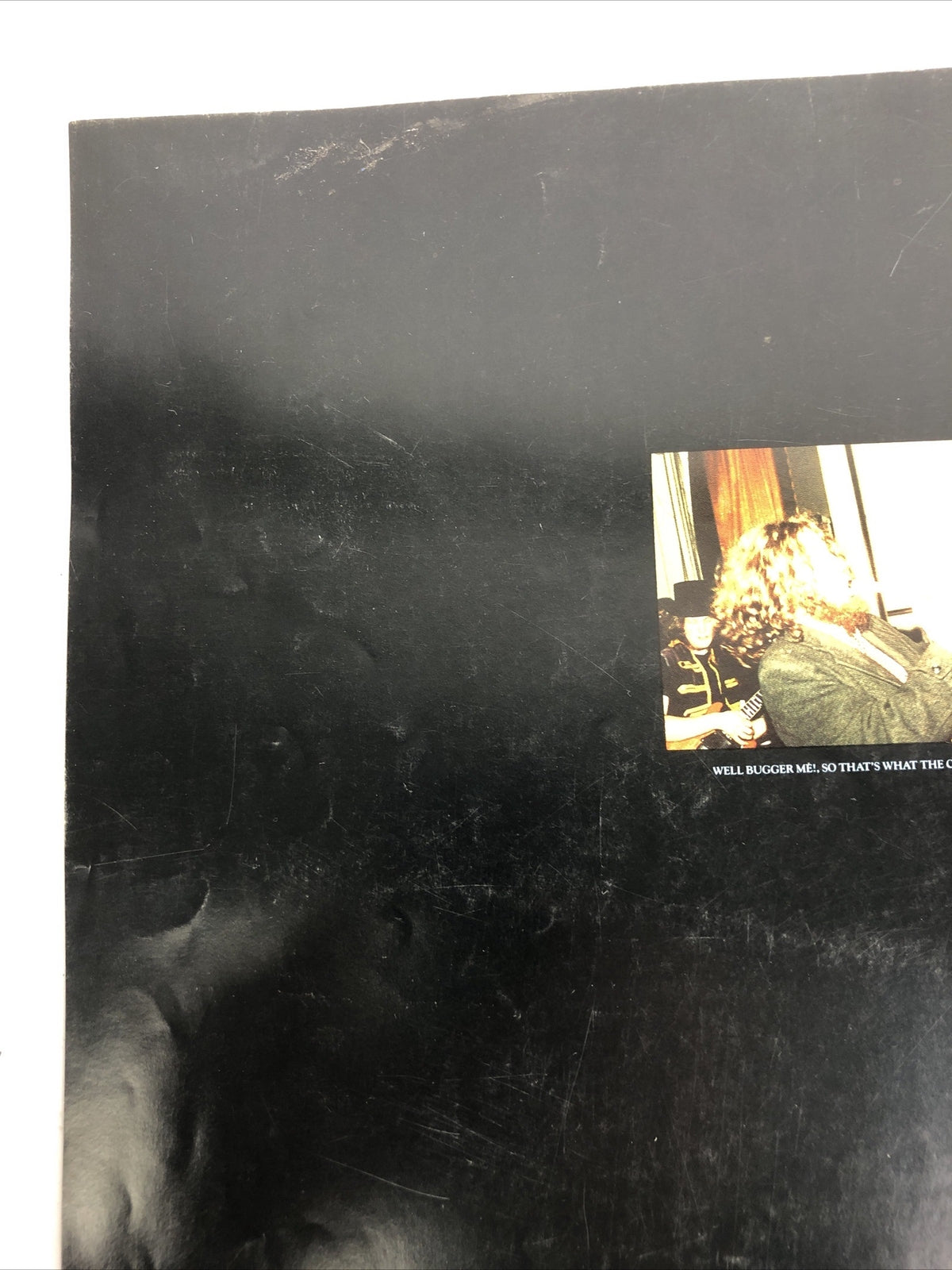 20 YEARS OF JETHRO TULL RECORD INSERT BOOKLET - LOOK