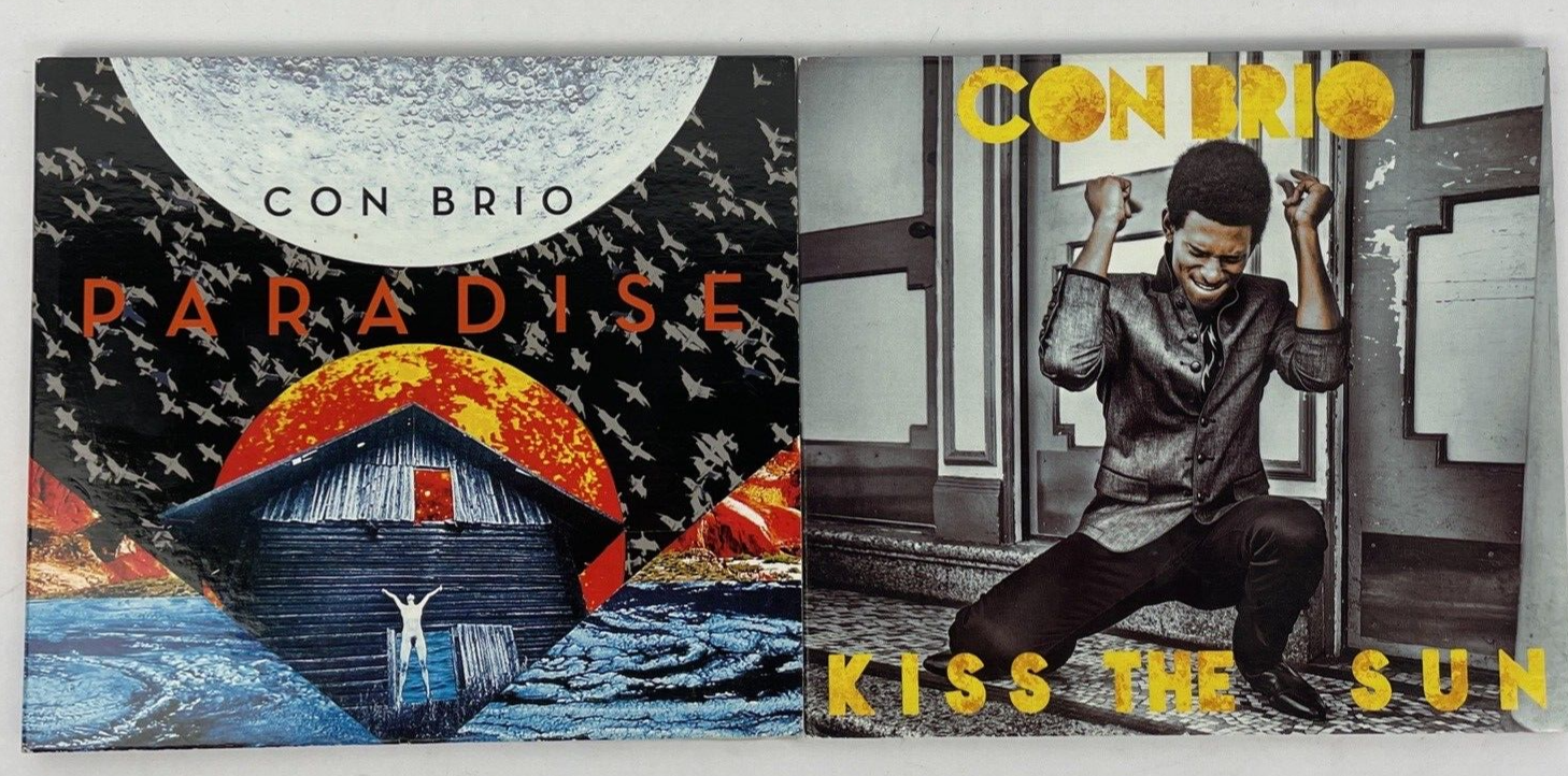 " Con Brio " Kiss The Sun and Paradise Lot of 2 Digital Audio CD Burning House