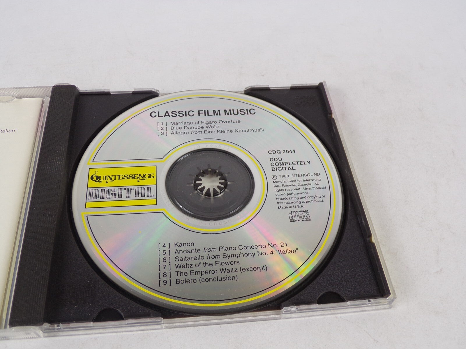 Trading Places Elvira Madigan Amadeus Classic Film Music Mozart Strauss CD#54