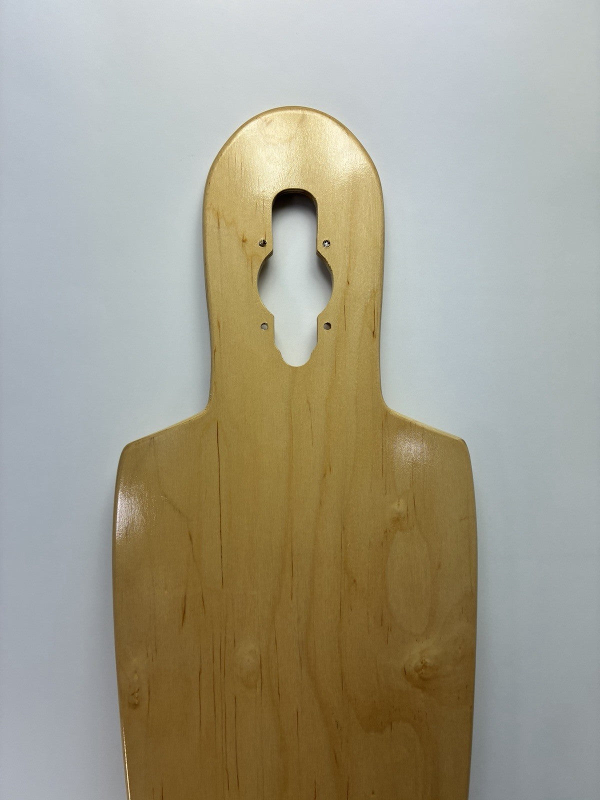 Drop Through Longboard Deck 42.5" x 9.75" 8 Ply Hard Rock Maple Natural Blank