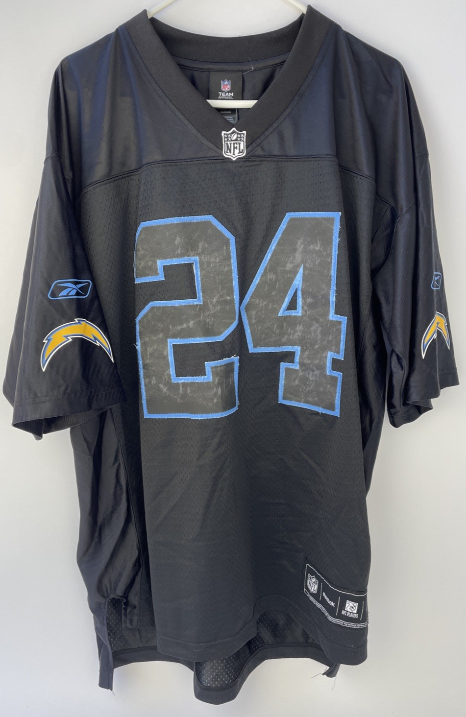 Reebok NFL Chargers Rivers #17 Brees #9 Ryan Mathews #24 - Hoodie Scarf Glasses