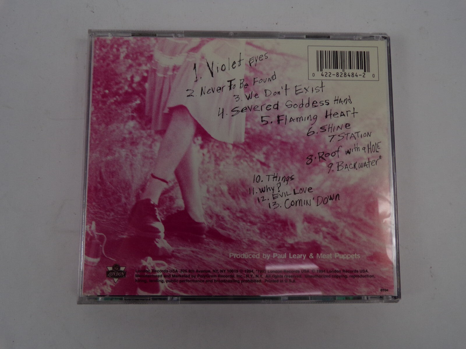 Meat Puppets Too High to die CD#38