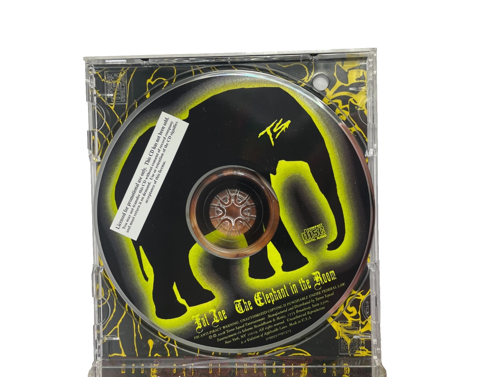 Fat Joe The Elephant In The Room The Fugitive Ain't Sayin' Nothin' Cocababy CD#6
