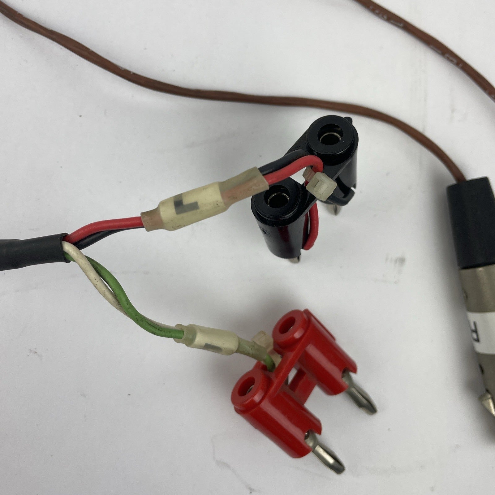 2 x Switchcraft XLR Female + 2 Dual Banana Plug Male to 2 x XLR Male + 2 Banana