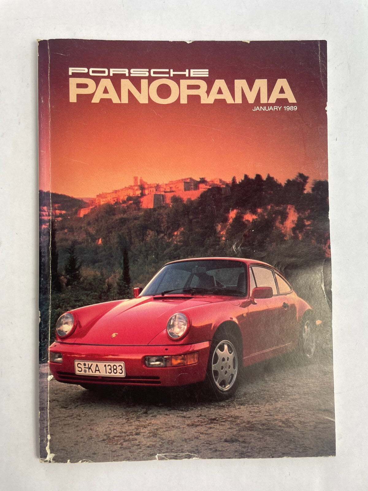 January 1989 Porsche Panorama Magazine