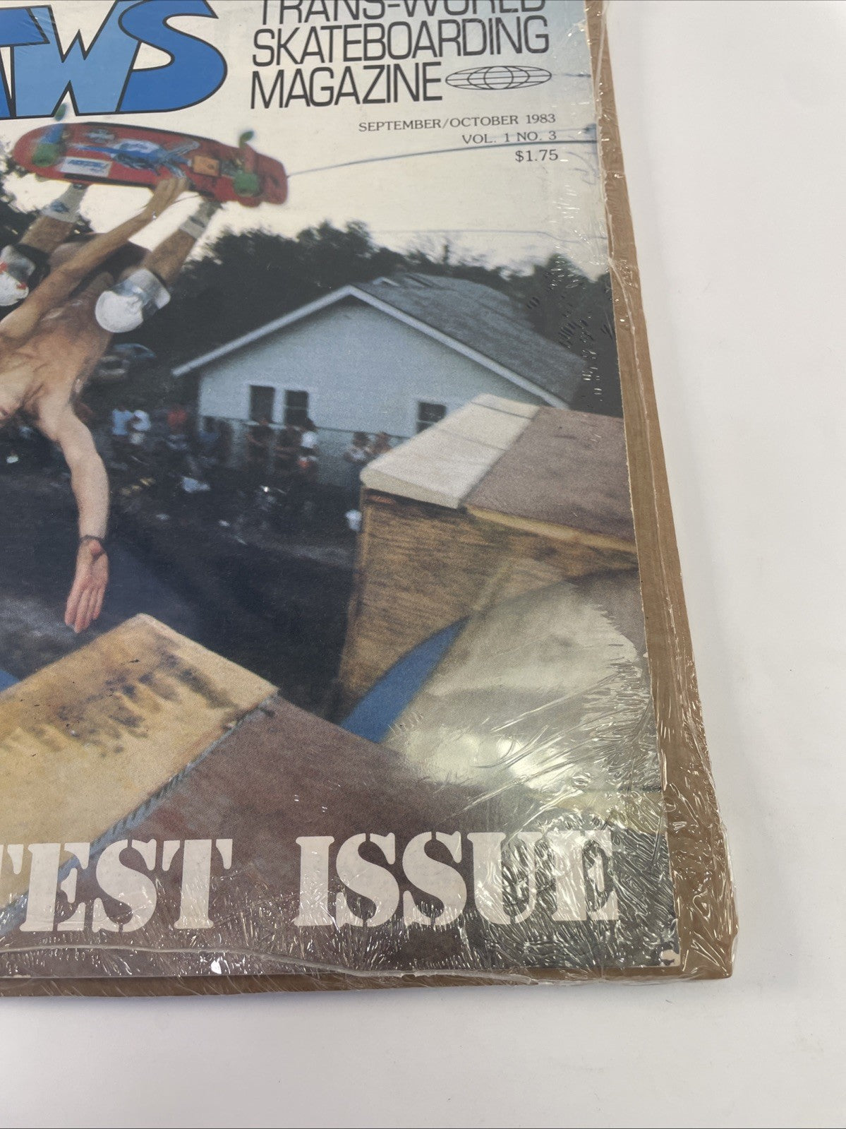 1983 TransWorld Skateboarding Magazine Third Issue Vol 1 No. 3 Lance Mountain