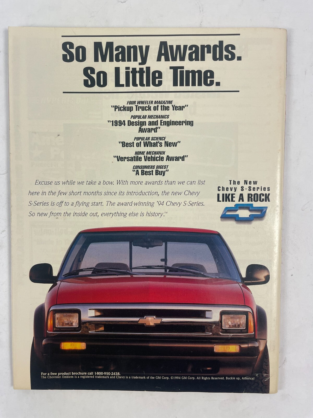 February 1994 Hot Rodding Magazine Muscle Car Price Guide! What's Hot For '94