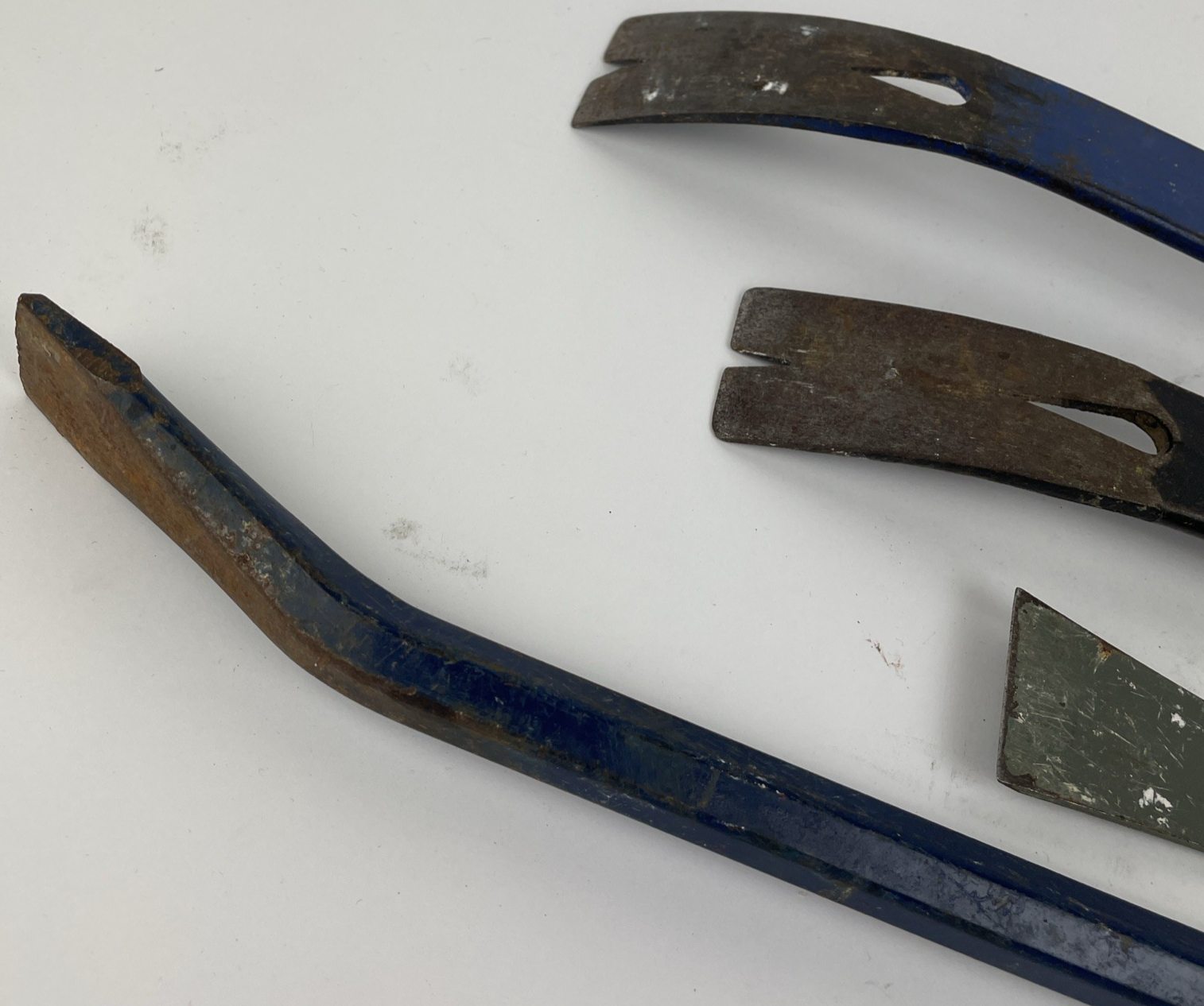 Lot 4 x Pieces Pry Bar & Crow Bar Nail Puller Vaughan Superbar, Craftsman USA