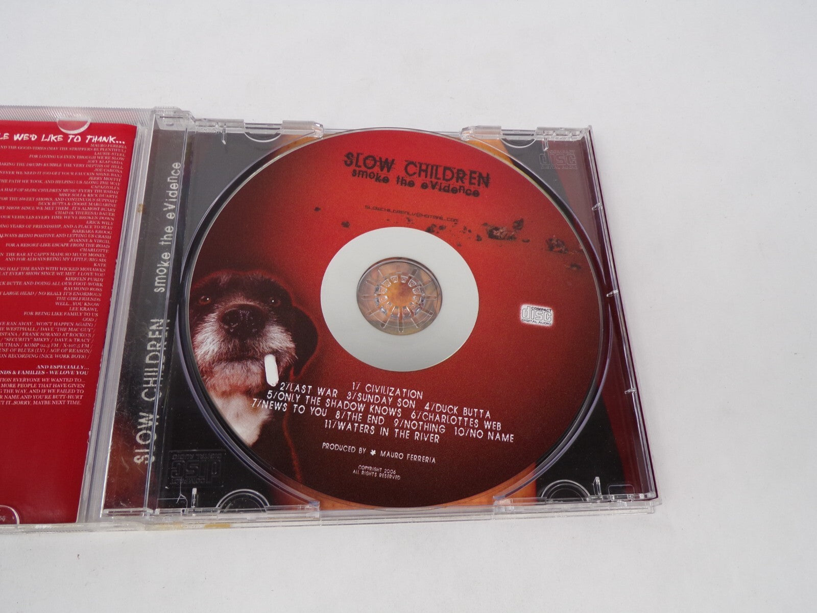 Slow Children Smoke The Evidence Civilization Last War Sunday Sun Duck But CD#63