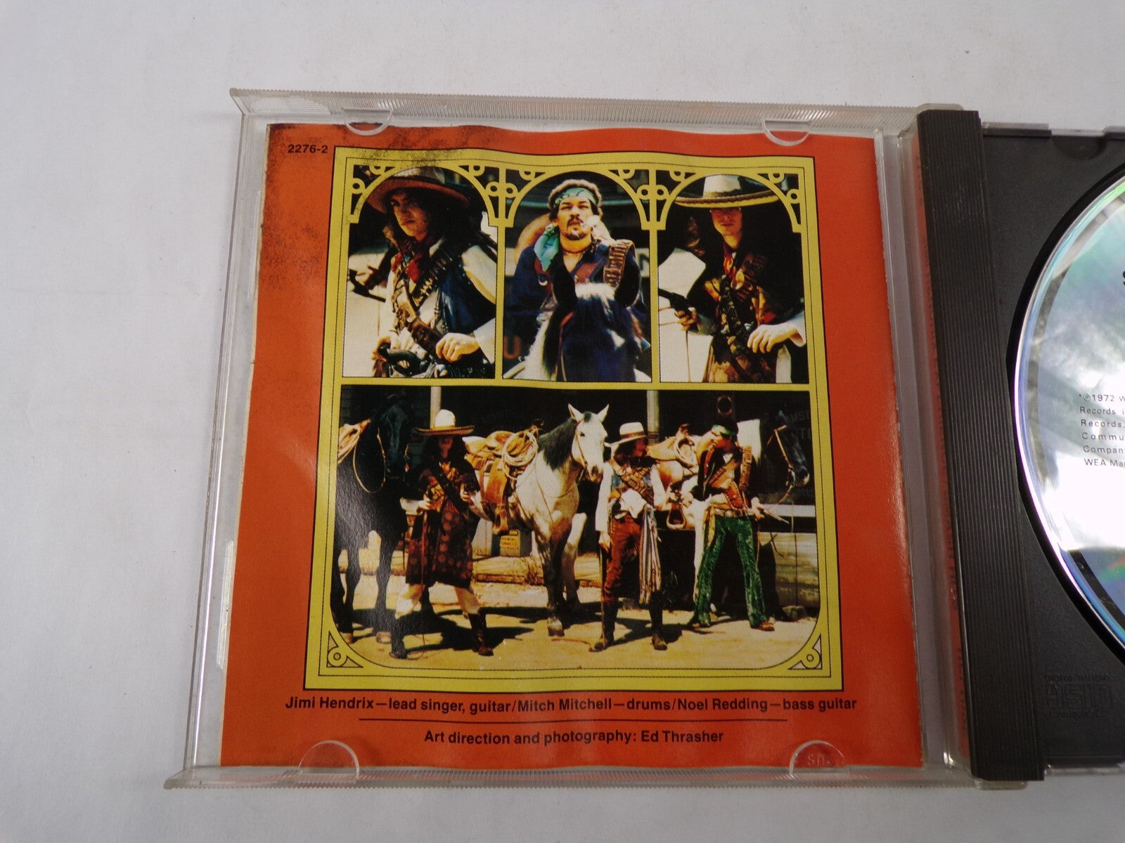 Smash Hits Jimi Hendrix Experience Fire Hey Joe Stone Free Red House CD#56