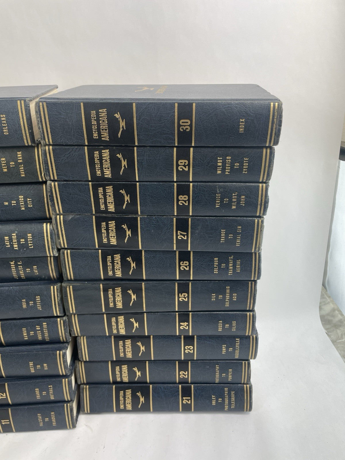 The Encyclopedia Americana 1967 International Edition Volumes 1-30 Complete Set