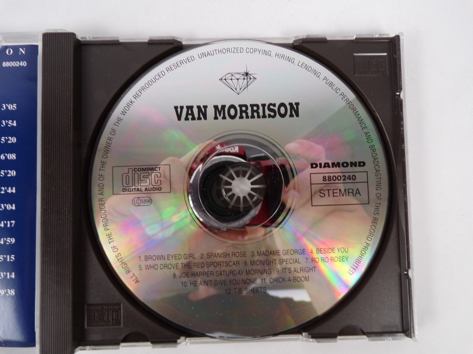 Van Morrison Brown Eyed Girl Spanish Rose Ro Ro Rosey T B Sheets CD #9