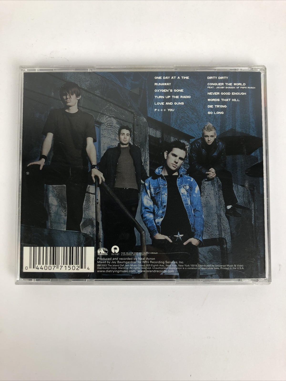 Die Trying " Die Trying " (2003, Island Def Jam) Digital Audio CD MINT DISC  #56