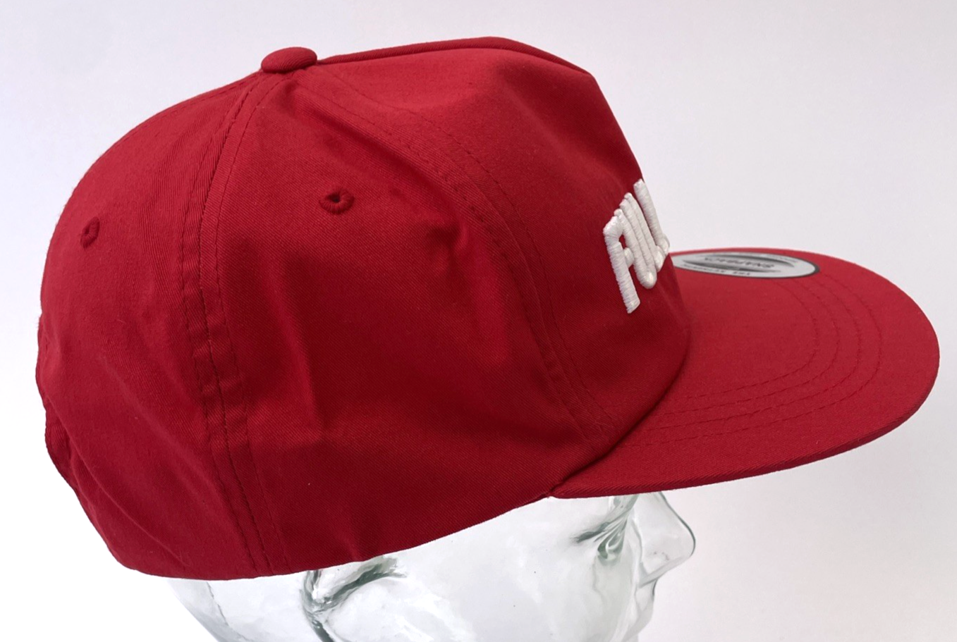 Full Send Red Snapback The Classic by Yupoong Nelk Boys FSG-70-1773-RED-OS OSFA