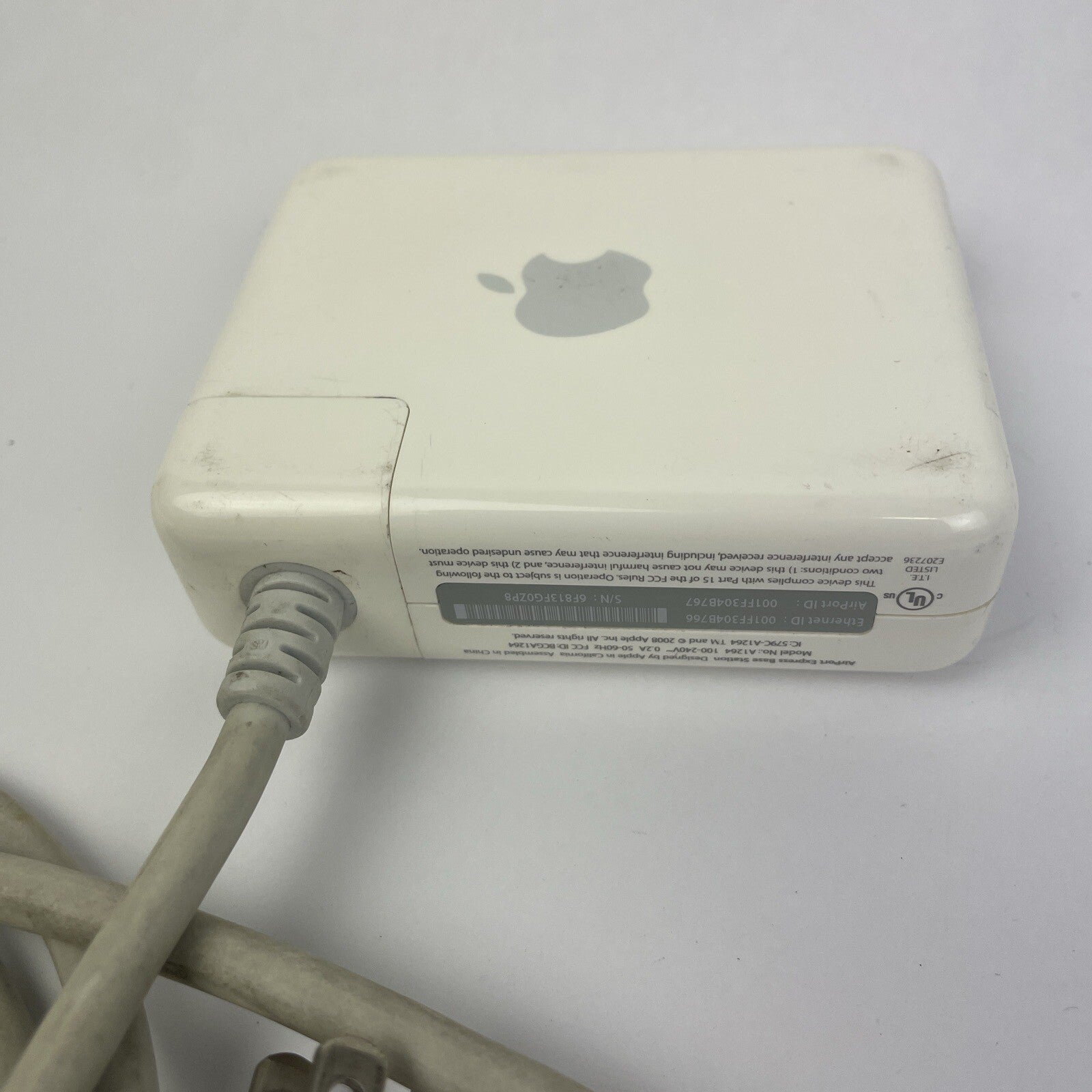 Apple AirPort Express Wifi Wireless Router Extender USB A1264 w/ Extension Cord