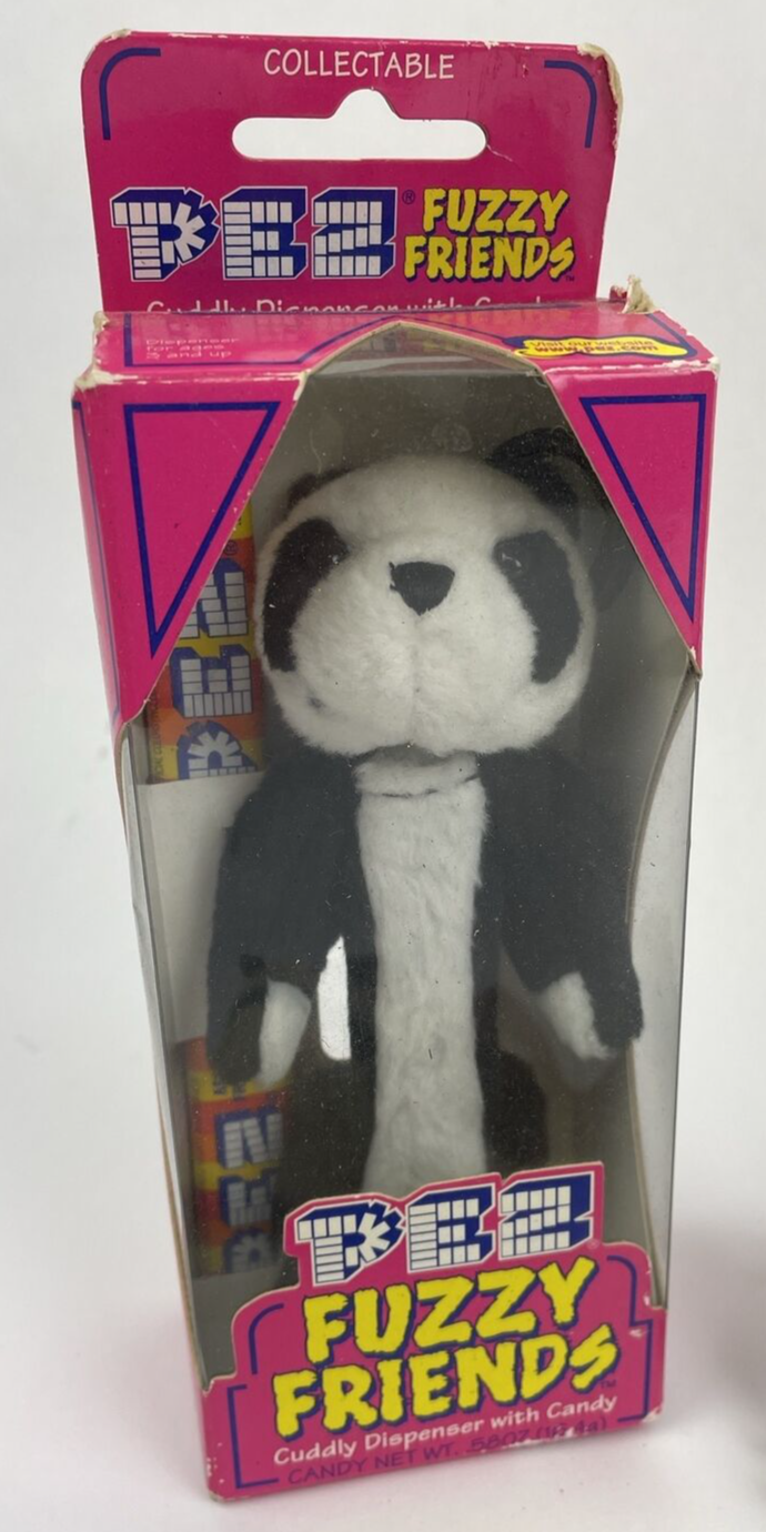 Lot Of 9 x  Assorted Panda Bear Sculpture FIGURINES Gunus Ailuropoda + Furry Pez