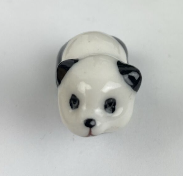 Lot Of 9 x  Assorted Panda Bear Sculpture FIGURINES Gunus Ailuropoda + Furry Pez