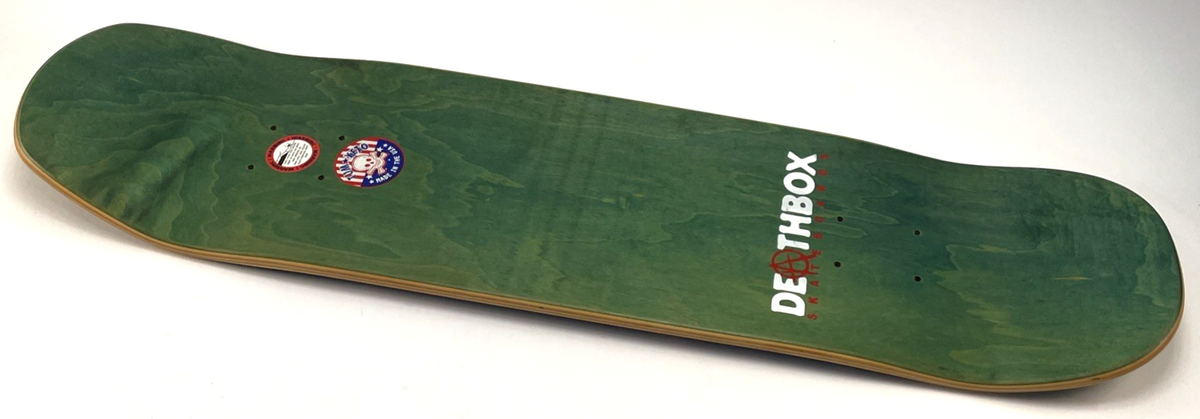 Death Box Skateboards Skateboard Deck Black GOAT LE Tony Magnussen 8.25" x 32"