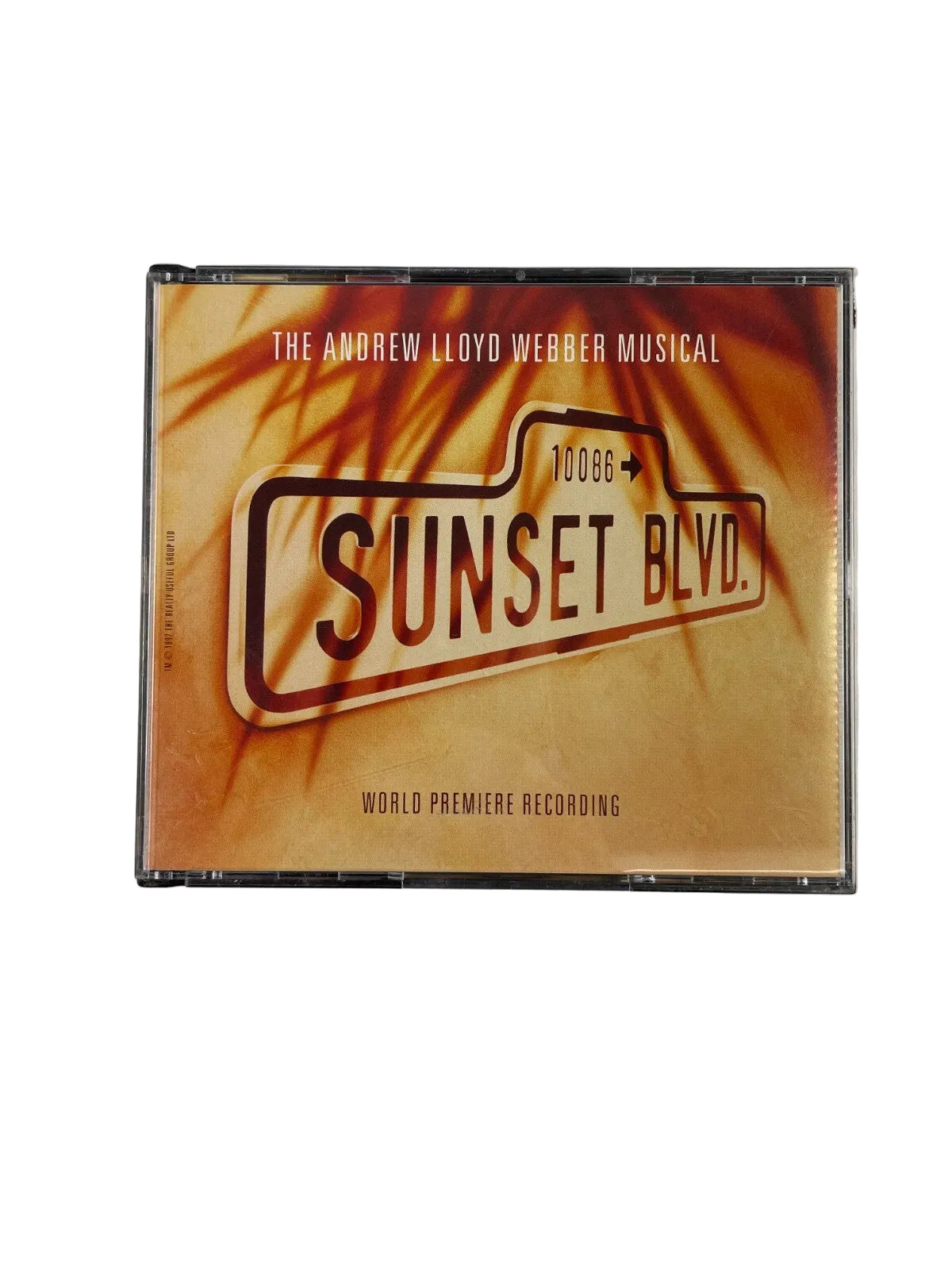 The Andrew Lloyd Webber Musical Sunset Blvd World Premiere Recording CD#72