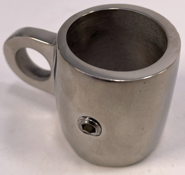 SEA DOG Sea-Dog Stainless Steel Boat Marine 7/8" Stanchion Sleeve with 3/8" Eye