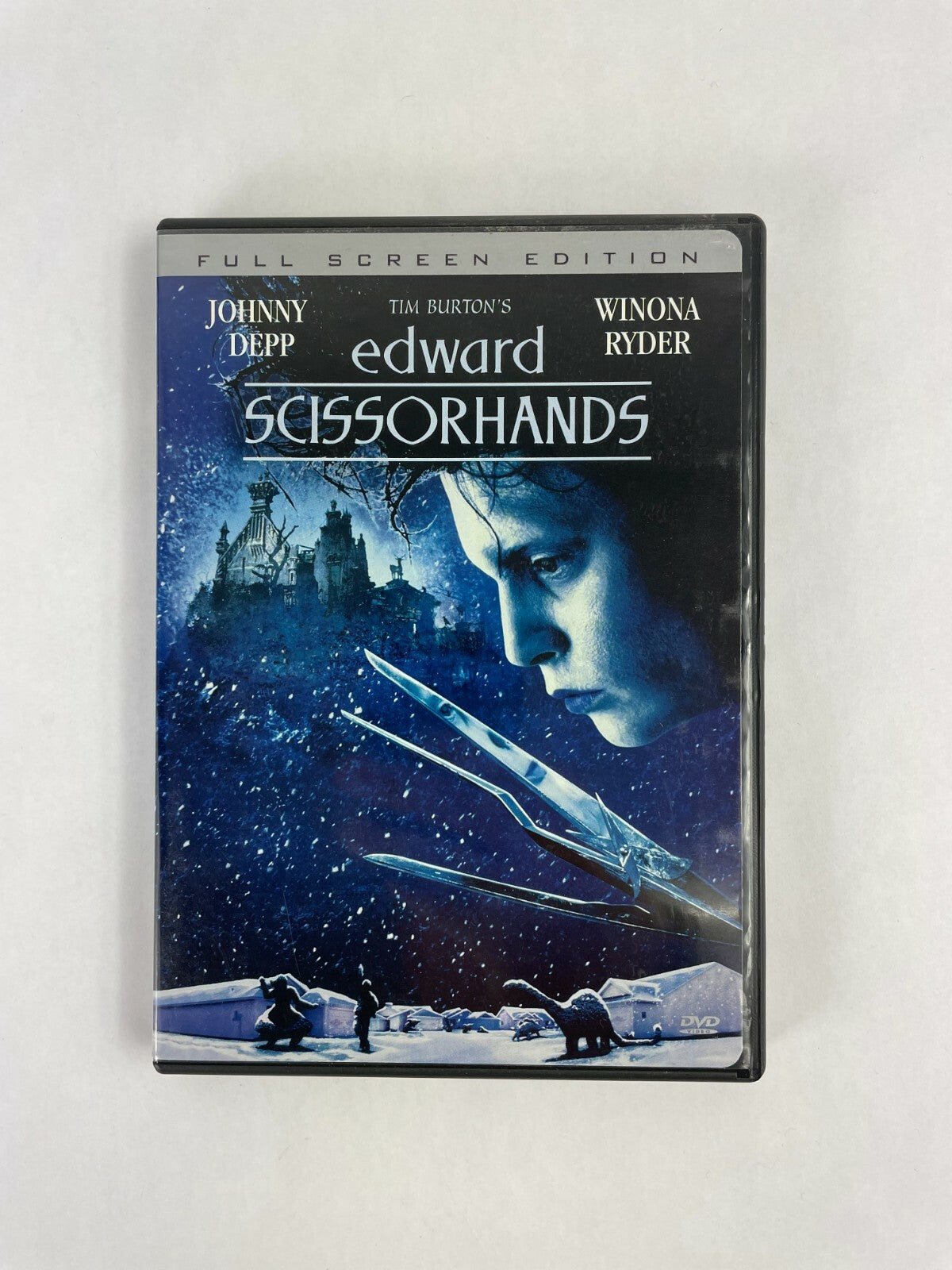 Johnnu Depp Tim Burton's Winona Ryder Edward Scissorhands DVD Movies