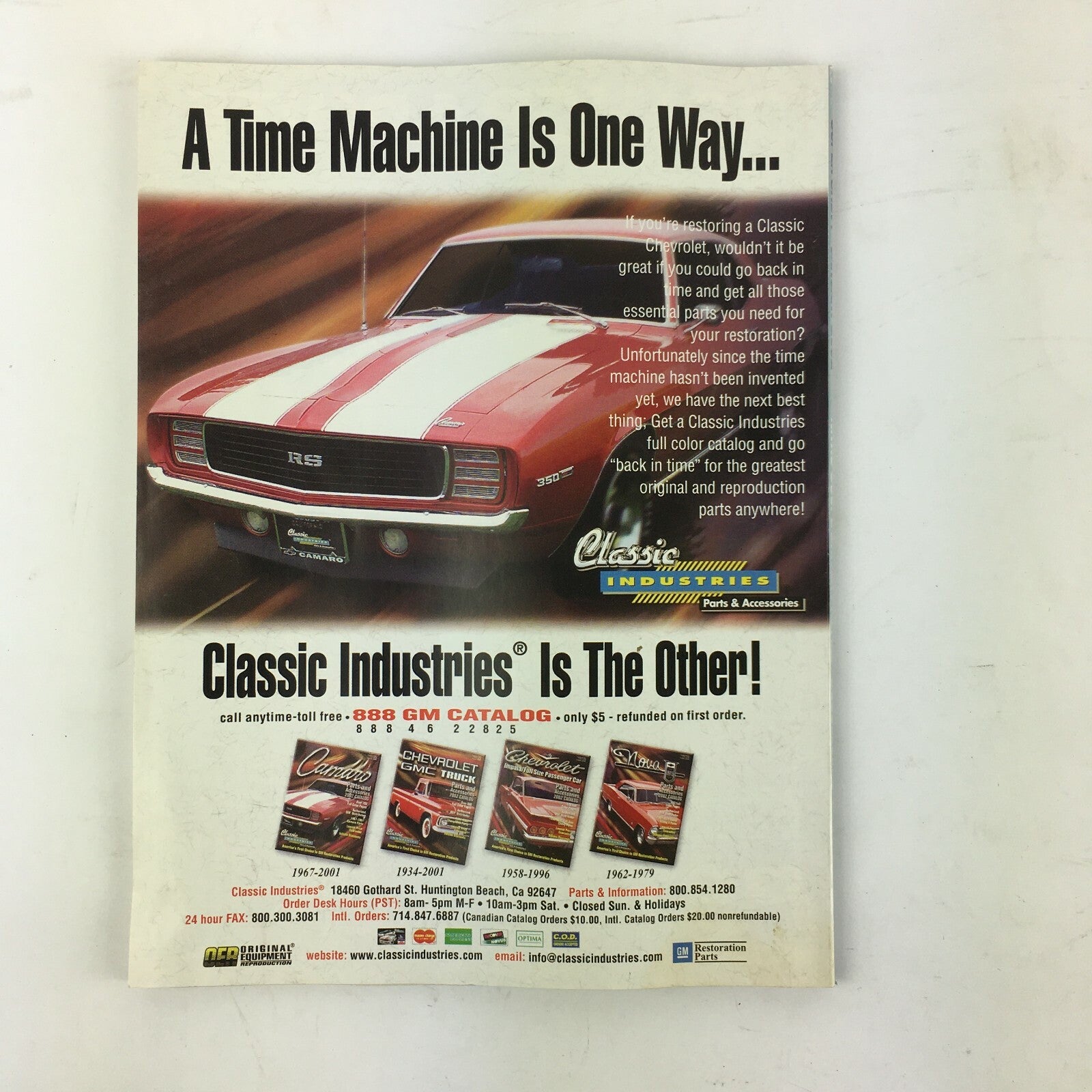January 2002 Super Chevy Magazine The Camard is Dead! Our 30th Year