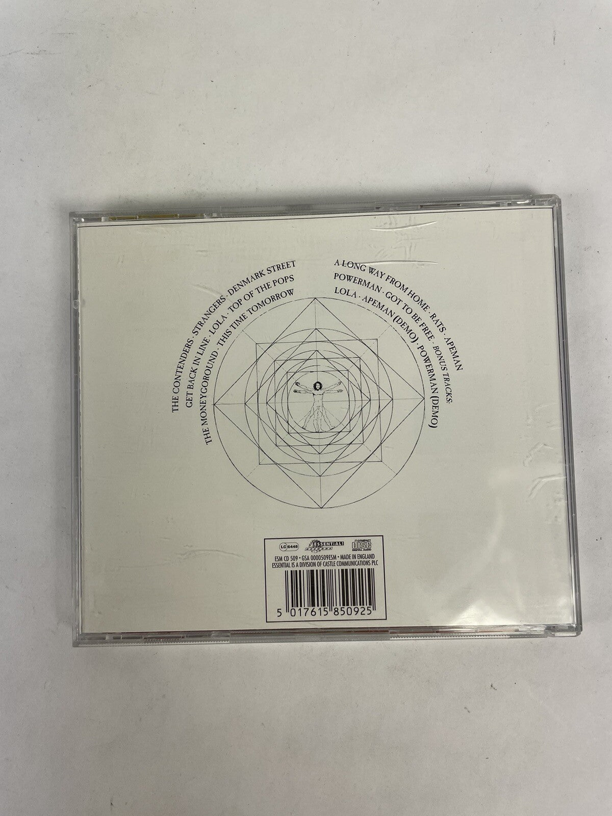 Kinks - Part 1 Lola Versus Powerman and The Moneygoround CD    #4