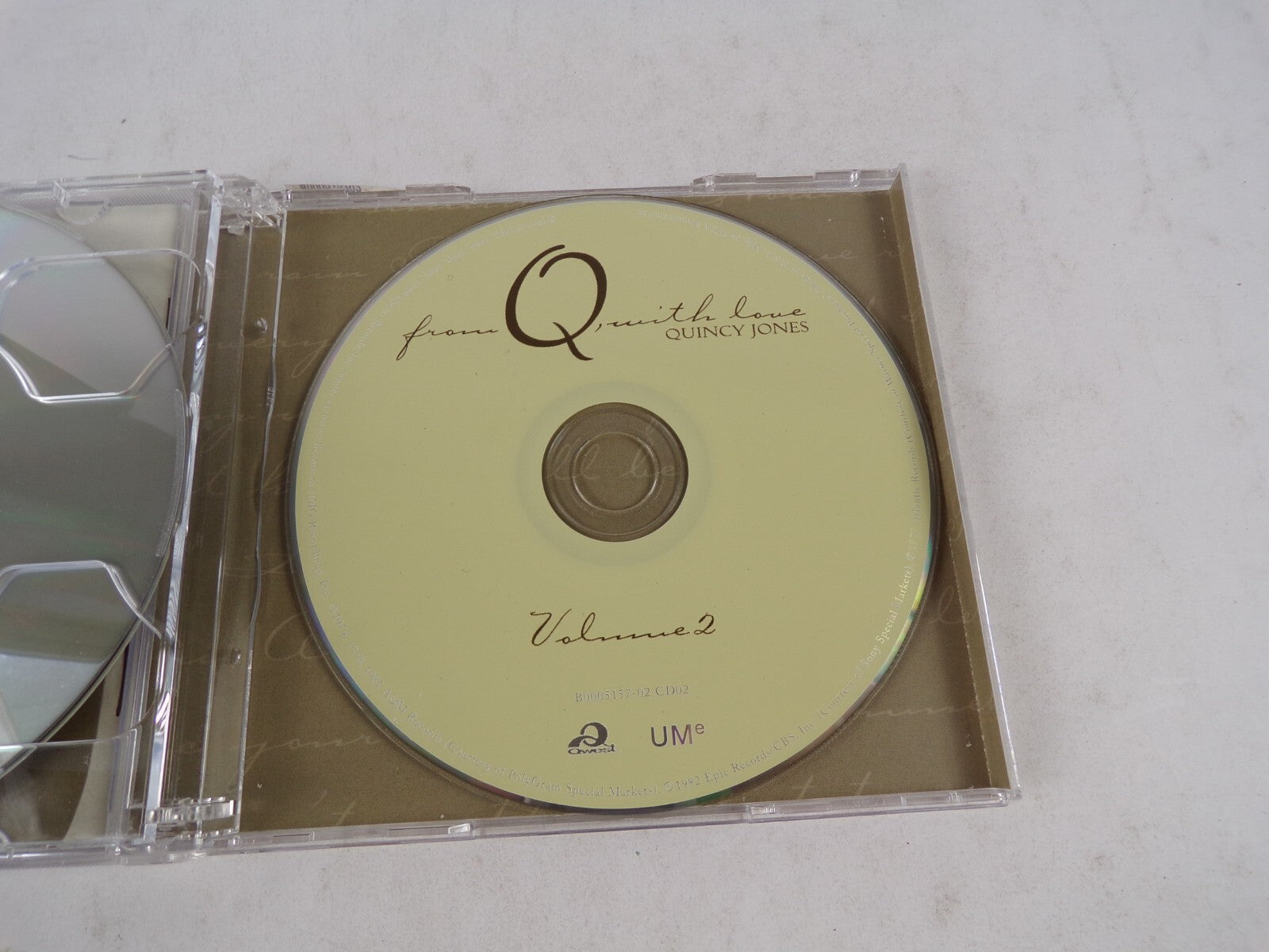 Quincy Jones Fron Q, With Love How Do You Keep The Music Playing Something CD#22