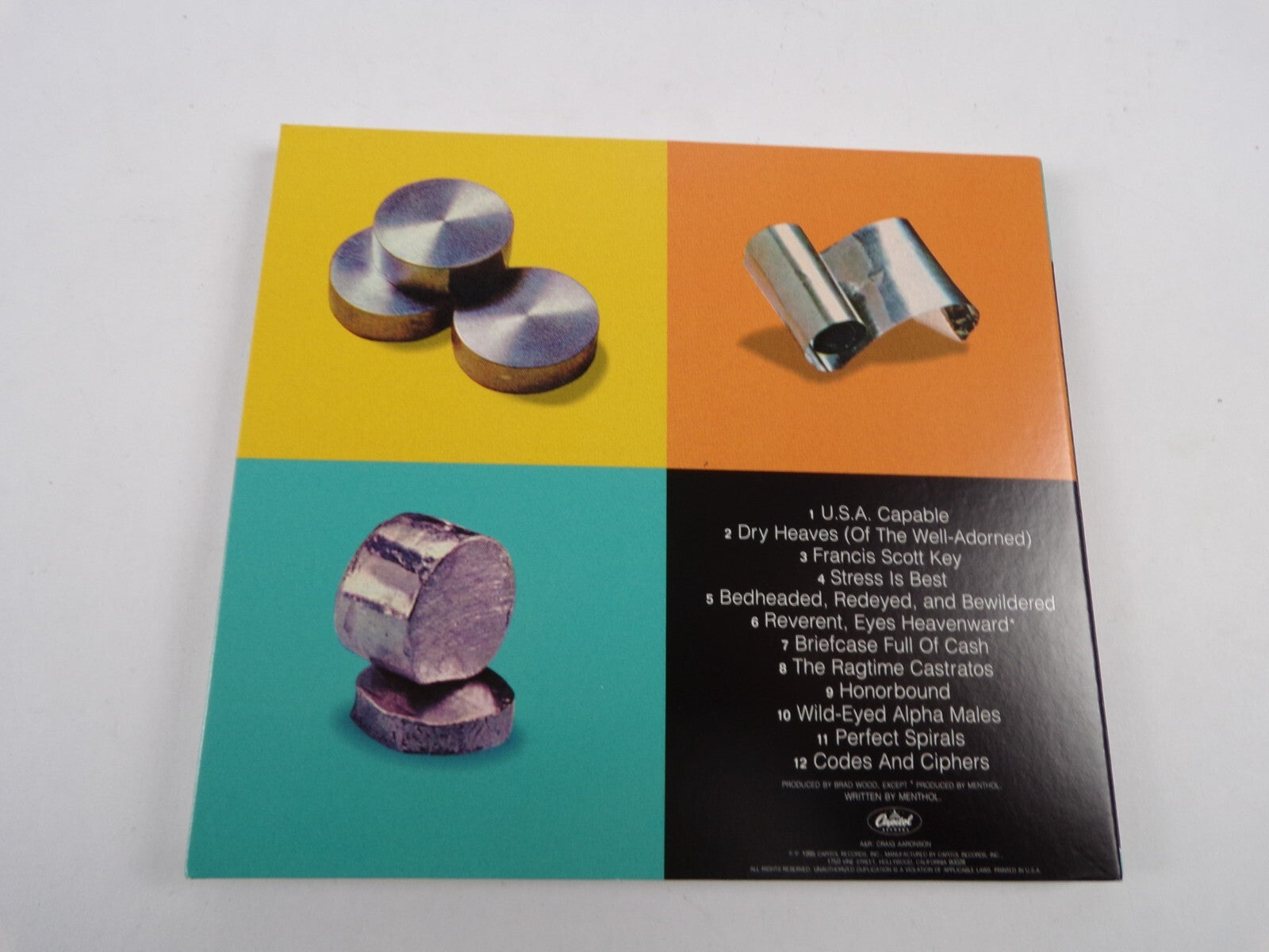 Menthol USA Capable Francis Scott Key Stress Is Best Honorbound CD#60