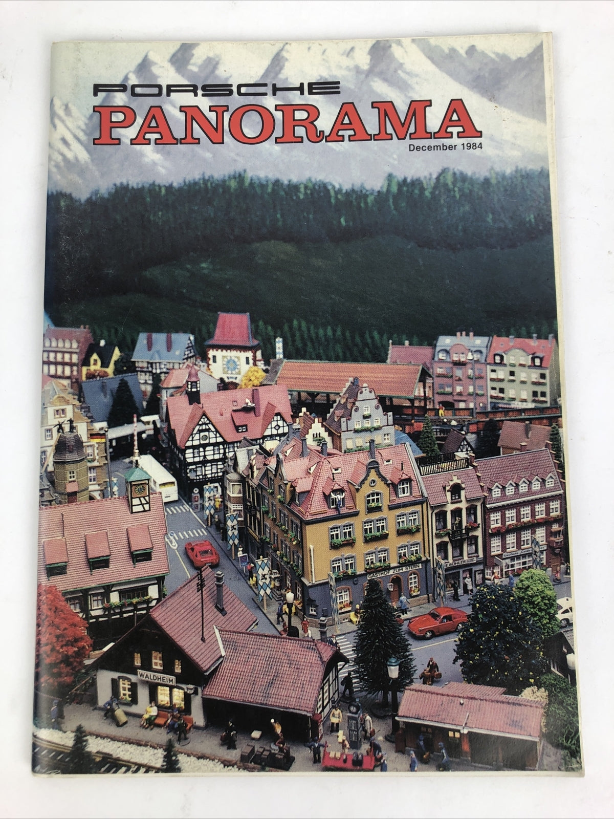 1984 DECEMBER PORSCHE PANORAMA MAGAZINE CARRERA 911 928 944 924 356 TURBO - VGC
