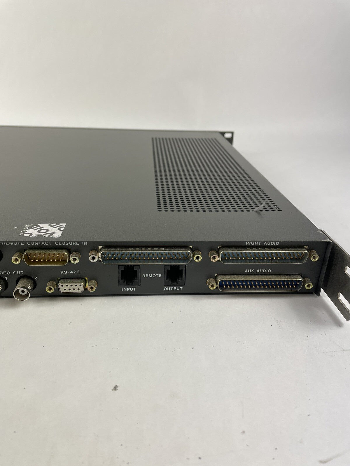 Videotek RS-103A Video Switcher  - 3 Audio Inputs per Channel and Breakaway