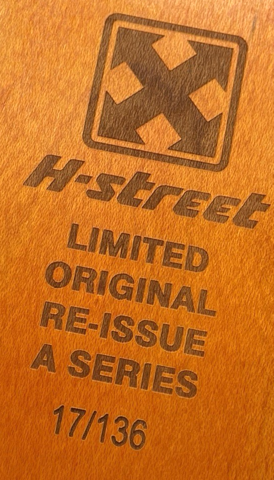 John Schultes A Series Clown H-Street Skateboard Deck Limited Edition #17 of 136