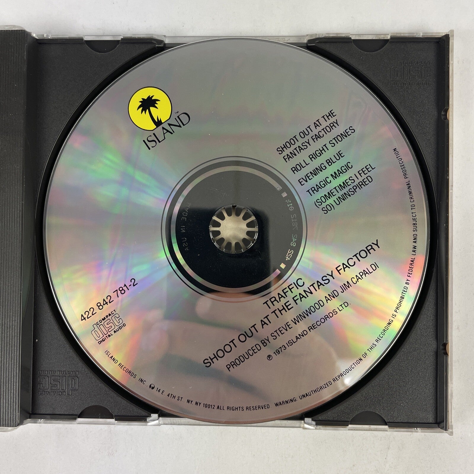 Traffic - Shoutout At The Fantasy Factory CD (2003)  #29