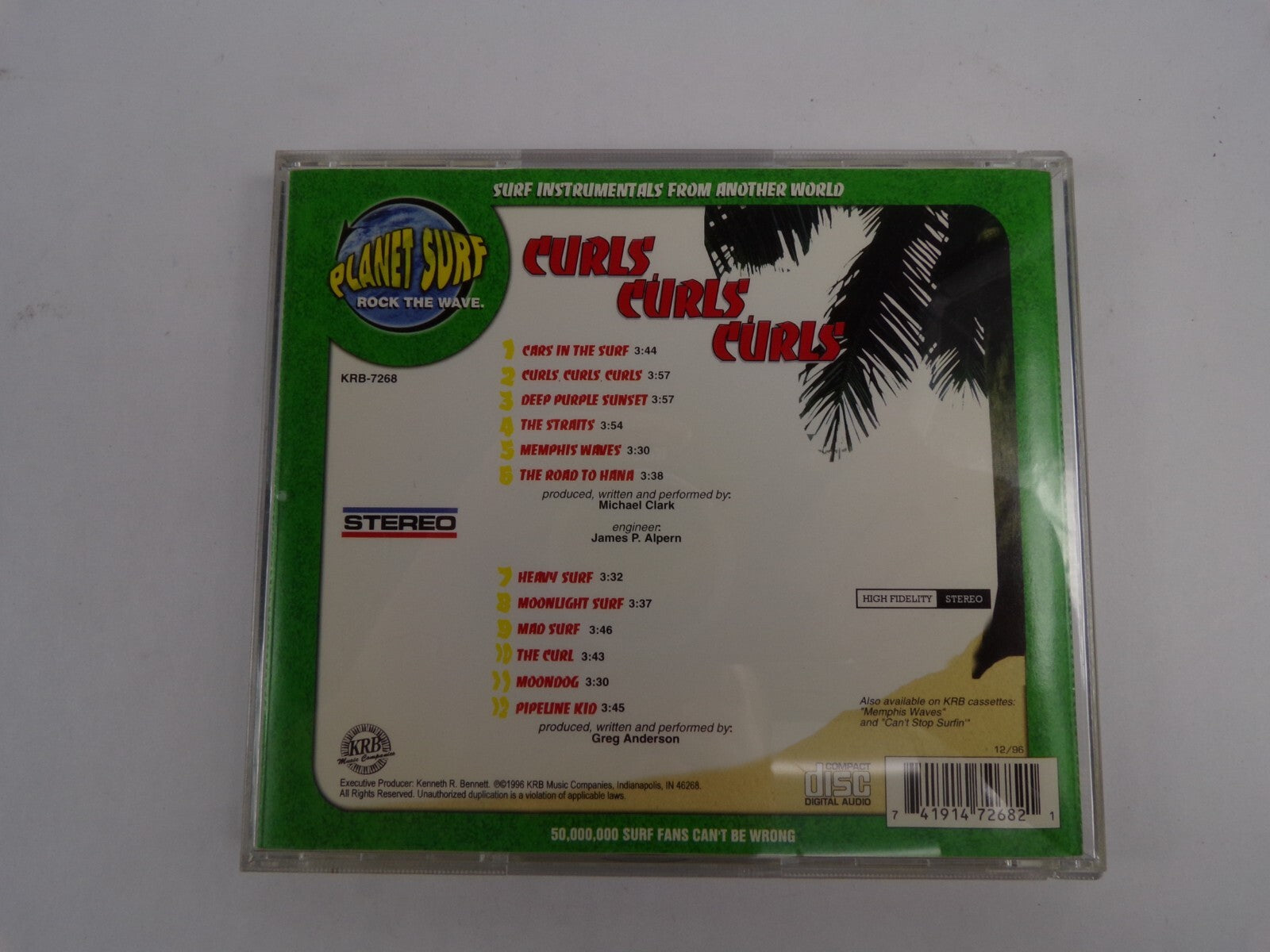 Curls Curls Curls Cars In The Surf The Straits The Road to Hana Moondog CD#41