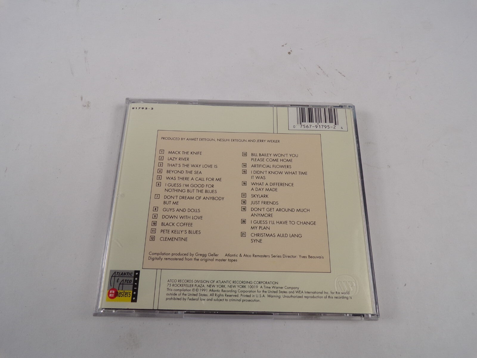 Bobby Darin Mack The Knife The Best Of Bobby Darin Volume Two Atlantic&AtcoCD#51