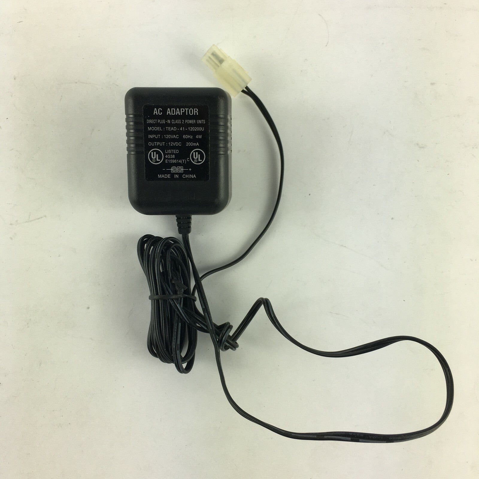Genuine Ac Adapter TEAD-41-1202U Class2 Output 12V 200A Power Supply Adapter A19