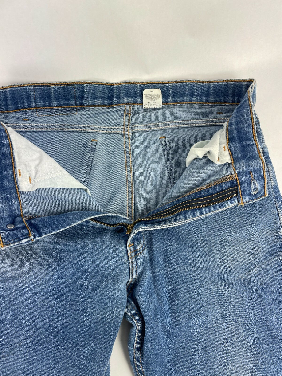 Levi's Men's Blue 501 Regular Fit Straight Leg Jeans Size W 34 L 30