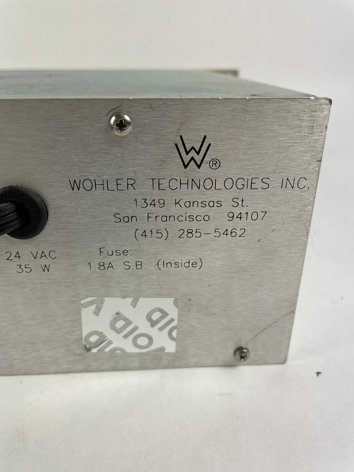 Wohler Technologies Amp-2 Digital Analog Audio Monitor Panel