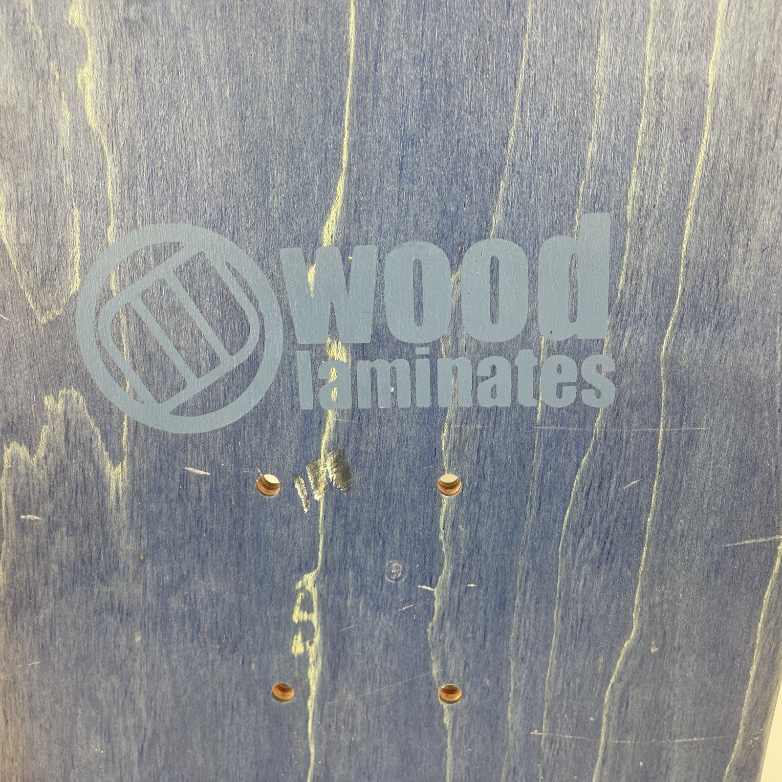 Woodchuck Wood Laminates Circa 1996 " Angry Trees " Skateboard Deck 8" x 31.5