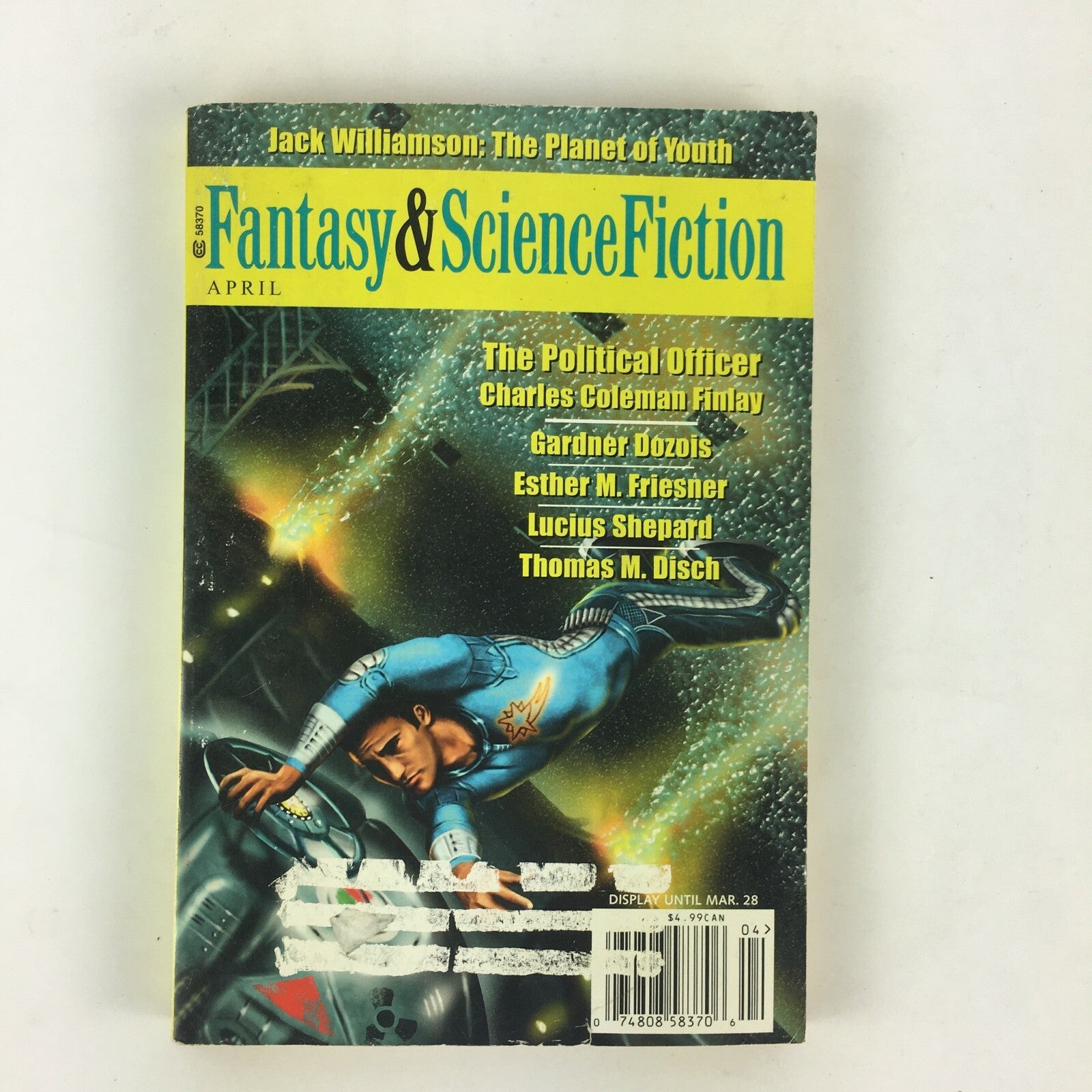 April Fantasy & Science Fiction The Political Officer Charles Coleman FinlayJack