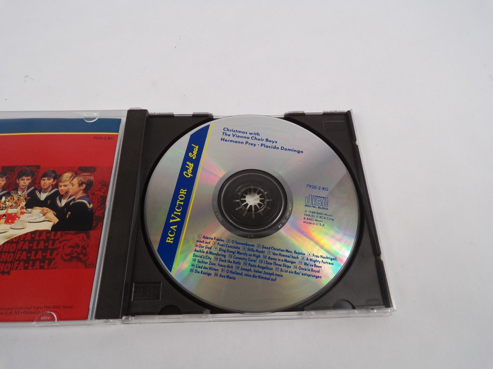 Christmas With The Vienna Choir Boys And Hermann Prey Placido Domingo AdestCD#28