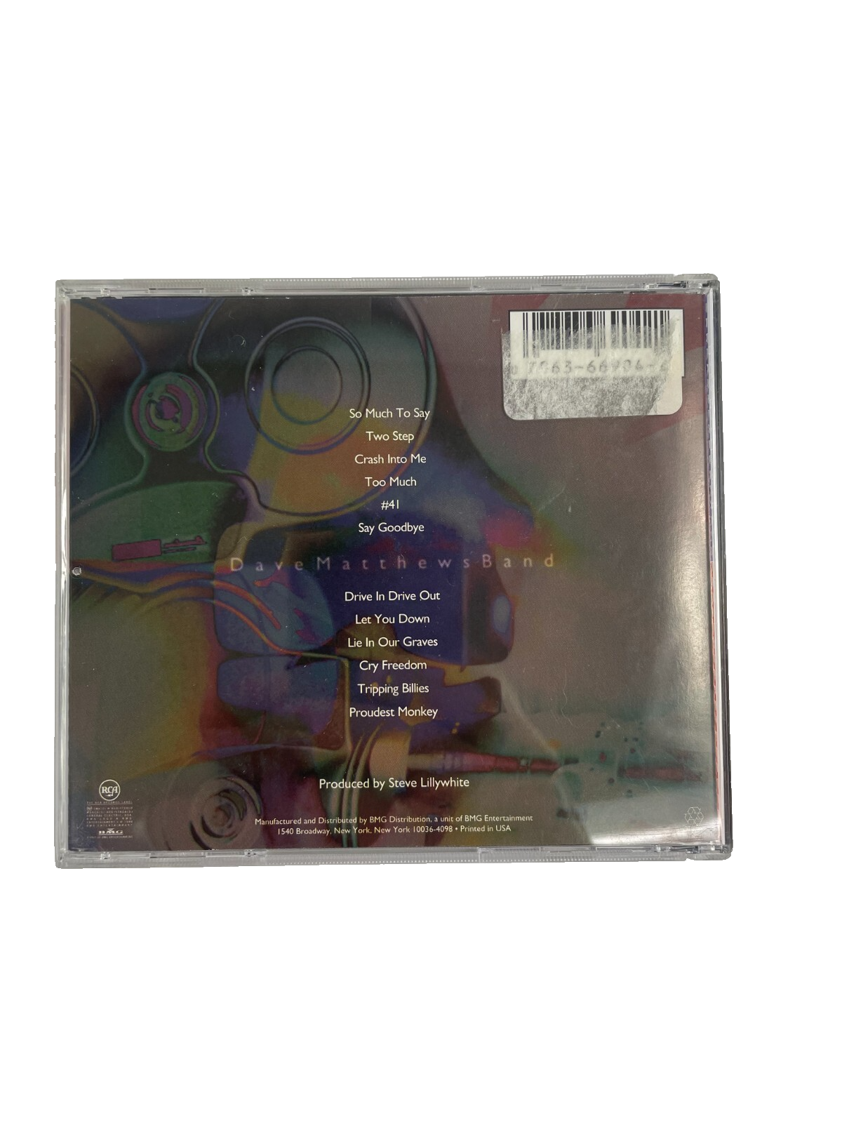 Crash Dave Matthews Band So Much To Say Two Step Crash Into Me Too Much CD#14