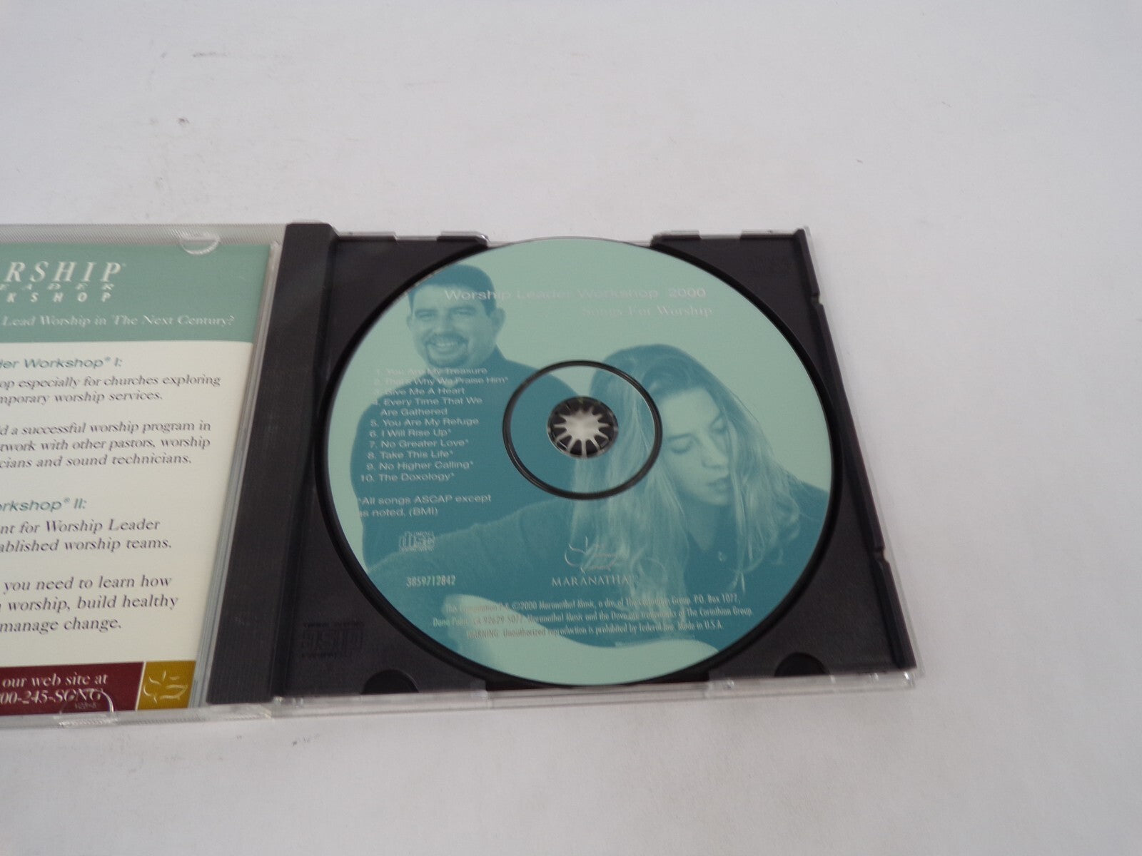 Worship Leader Workshop Songs For Worship You Are My Treasure That's Why CD#69