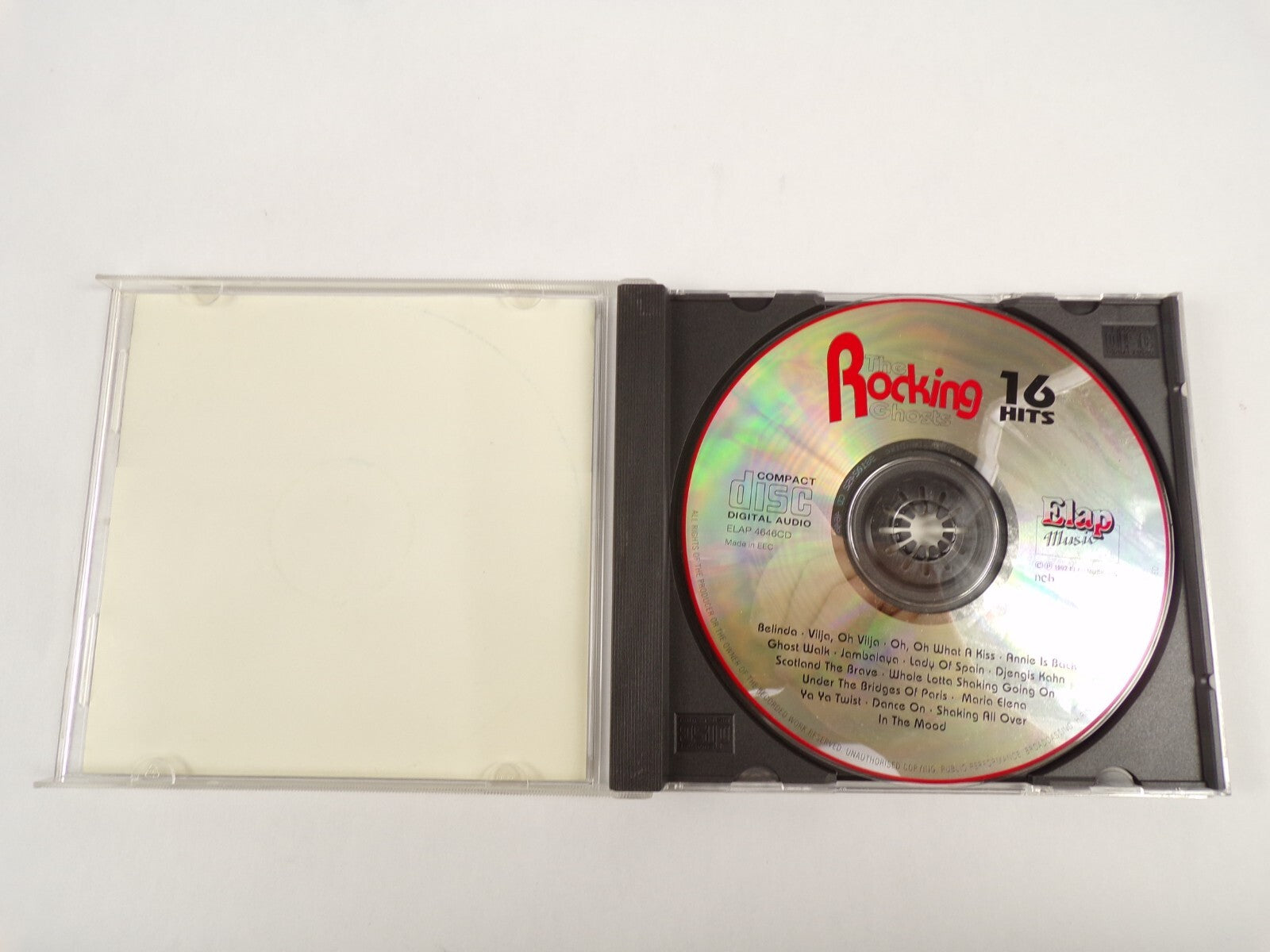 The Rocking Ghosts 16 Hits Belinda Jambalaya Dance On Ghost Walk  CD#46