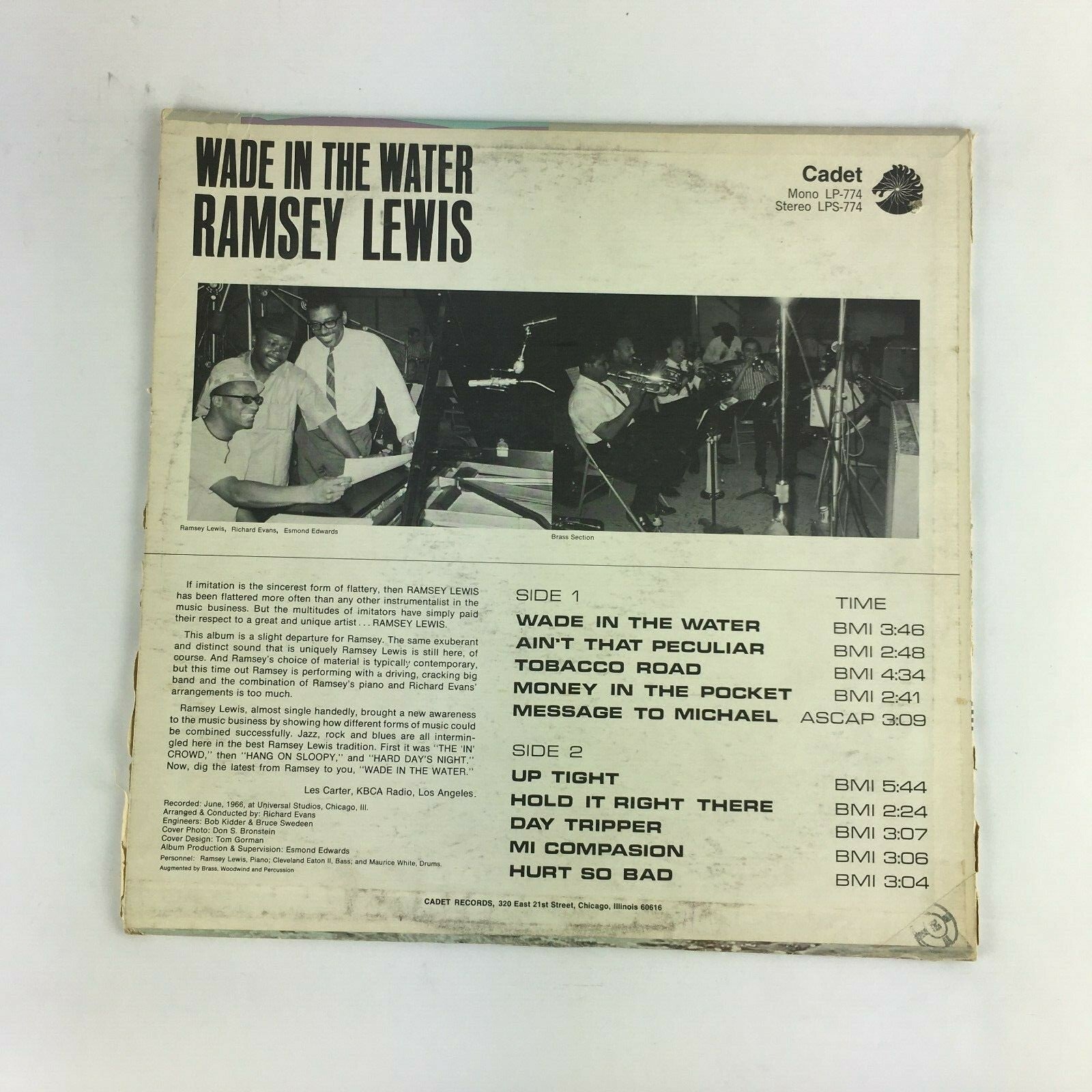 WADE IN THE WATER RAMSEY LEWIS