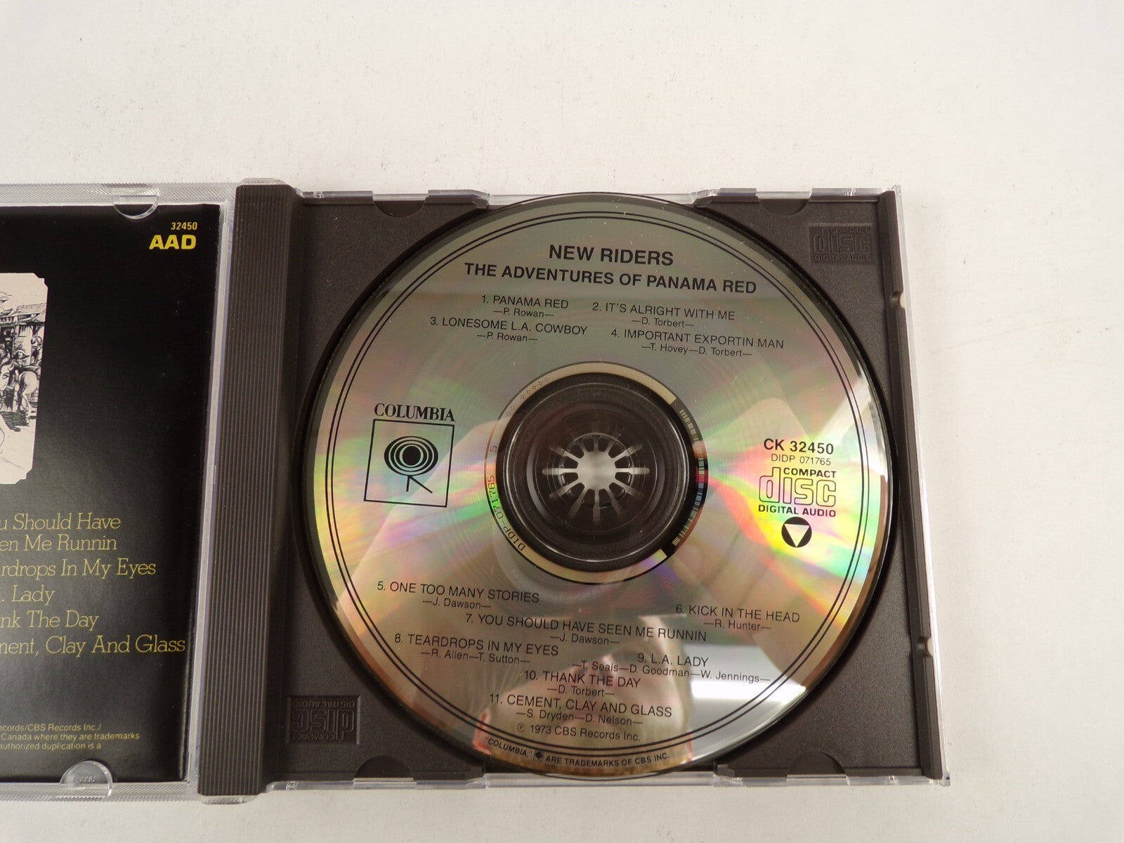 New Riders Panama Red LA Lady Thank The Day Kick In The Head CD#44