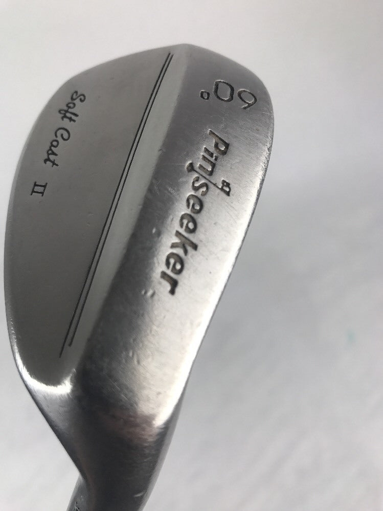 USED PINSEEKER SOFT CAST II 60* WEDGE DYNAMIC GOLD WEDGE S FLEX STEEL RH